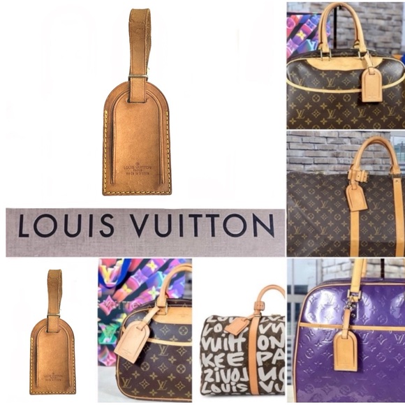 Louis Vuitton Accessories - LOUIS VUITTON Vachetta Luggage Tag